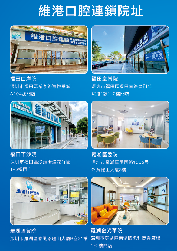 深圳睇牙邊度好？深圳維港口腔邊間好？附詳細地址