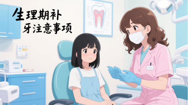 生理期補牙